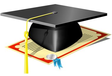 Graduation Mortar Board clipart