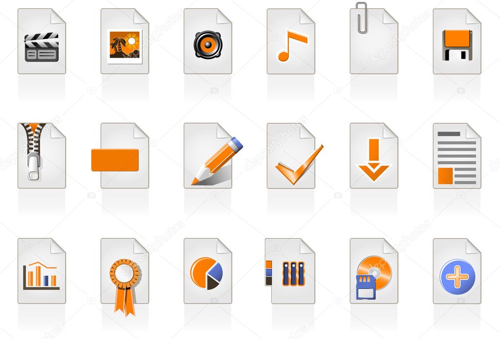 24 file icons