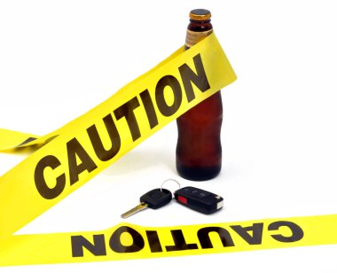 Drinking and driving concept clipart