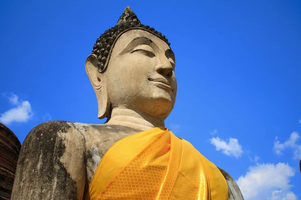Buda antigo tailandês — Fotografia de Stock