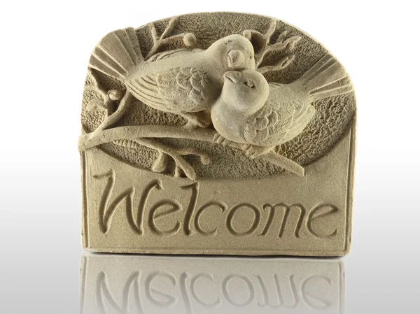 Welcome sigh — Stock Photo, Image