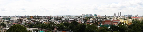 Панорамный вид Бангкока Стоковое Фото