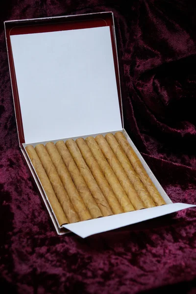 Luksus cigarillo pakke - Stock-foto