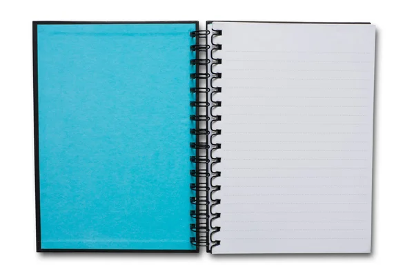 En sida öppen notebook — Stockfoto
