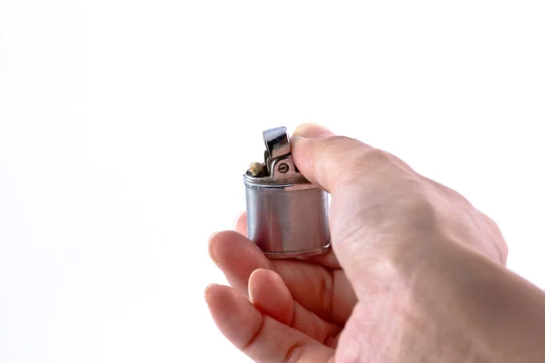 stock image Lighter in hand