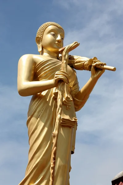 Buddhist monk statue — Stock Photo, Image