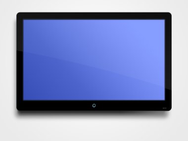 LCD TV clipart