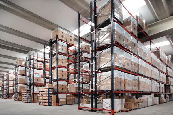 Indoor warehouse — Stock Photo, Image