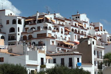 Apartments in Moraira clipart