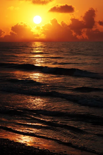 Mediterraner Sonnenuntergang — Stockfoto