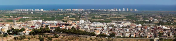Panorama de Torreblanca Imagen de stock