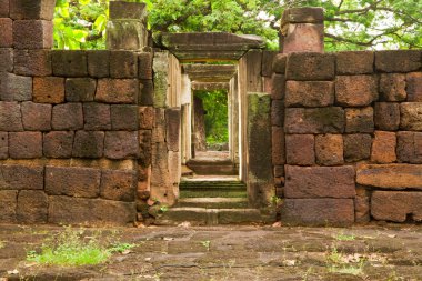 Phimai historical park clipart