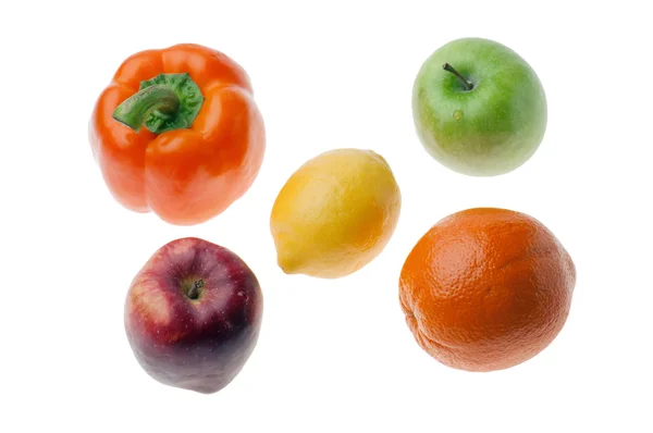 Fruit it is isolated on the white — Stock Photo, Image