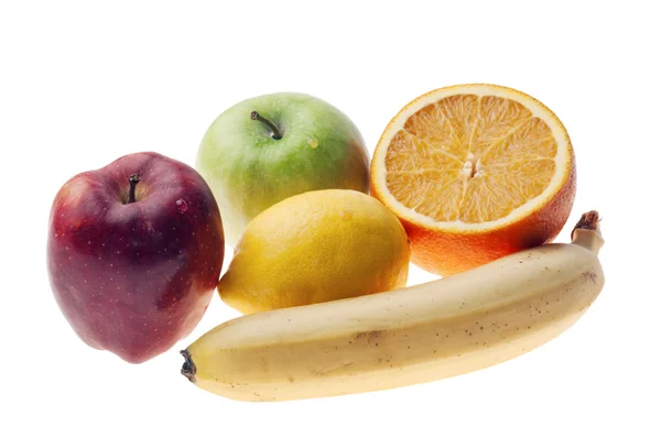 Frucht ist isoliert auf dem weißen — Stockfoto