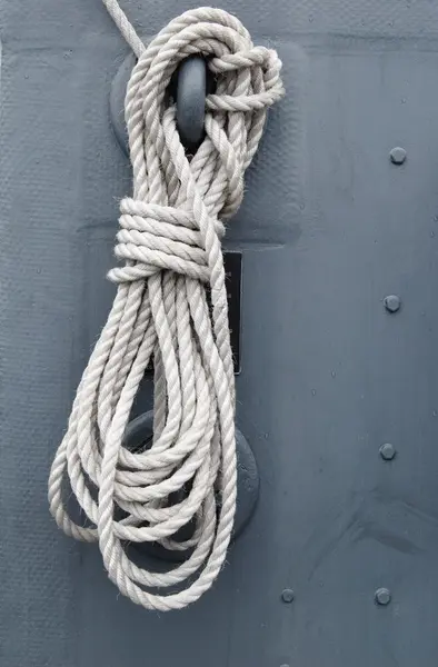 Корабель мотузку — стокове фото