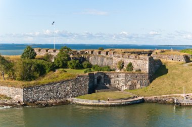 Suomenlinna fortress in Helsinki, Finland clipart