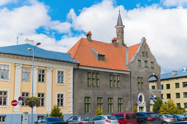 Вулиці курортного міста Pjarnu. Естонія — стокове фото