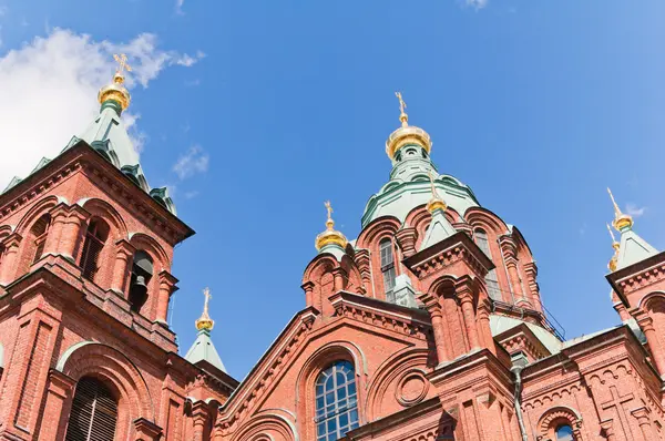 Успенський собор, Гельсінкі, Фінляндія — стокове фото