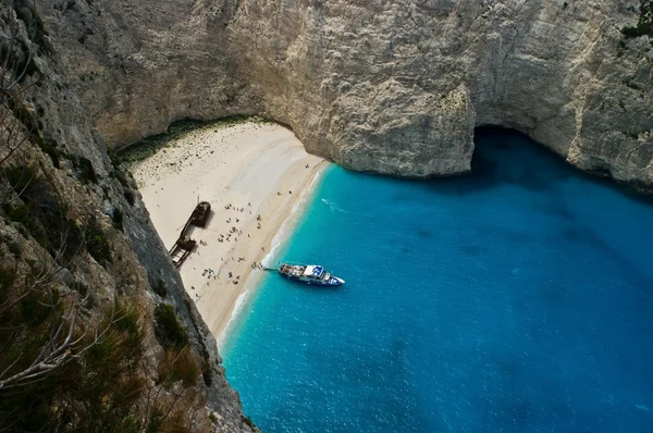 stock image Navagio Beach