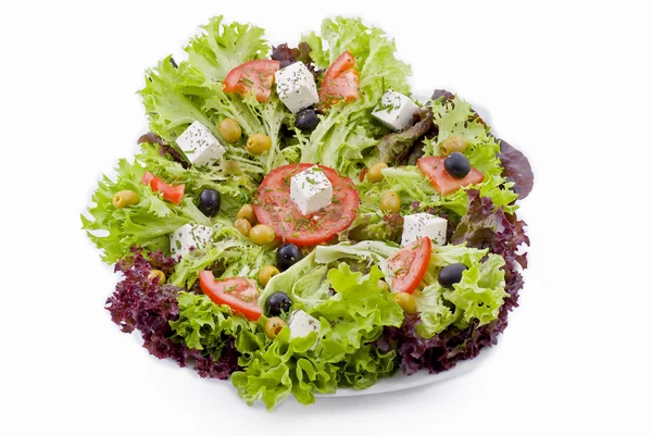 Салат з свіжої вегетаріанські — стокове фото