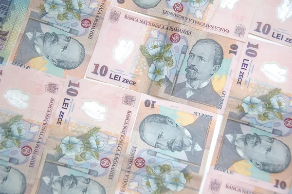 Dinheiro romeno — Fotografia de Stock
