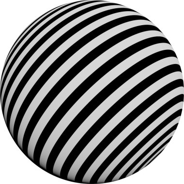 Patterned Sphere clipart