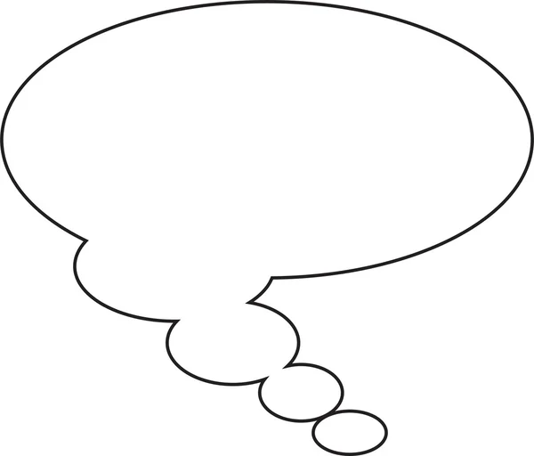 Thought and Speech bubble — Stock Photo, Image