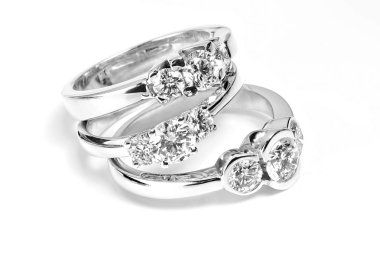 Three Diamond Rings clipart