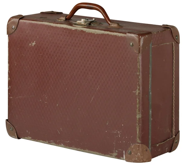 Старый чемодан Стоковая Картинка