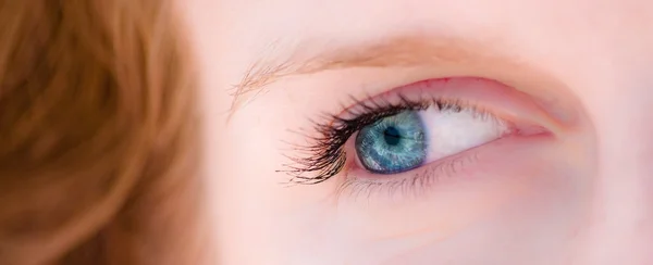 stock image Blue dreaming eye