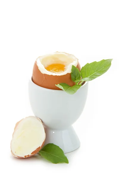 stock image Soft boiled egg