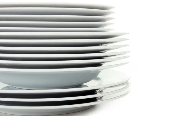 Pile of plate — Stock Photo, Image