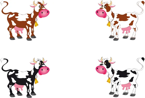 Vache — Image vectorielle