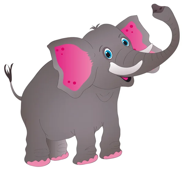 Elefant – stockvektor