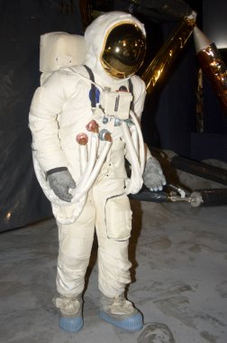 Moon lander ile uzay adamı