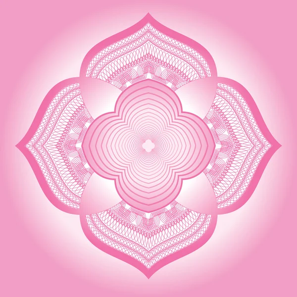 Fleur abstraite — Image vectorielle