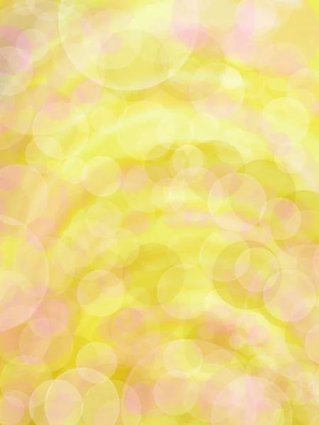 Yellow bokeh background — Stock Photo, Image