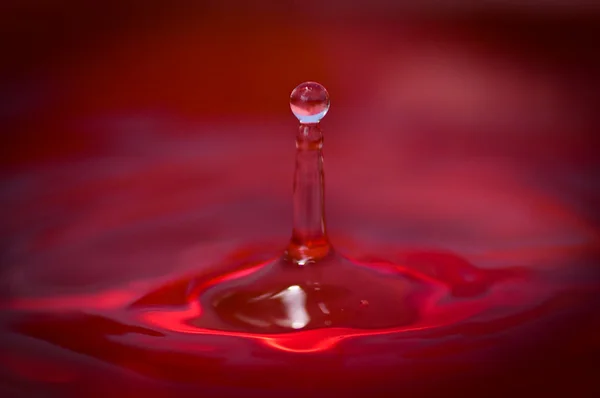 stock image Red water drop