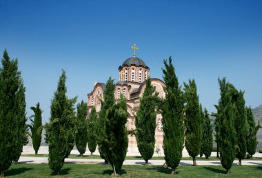 Orthodox monastery clipart