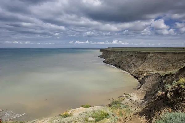 stock image Landscape Kerch Strait (Russia)