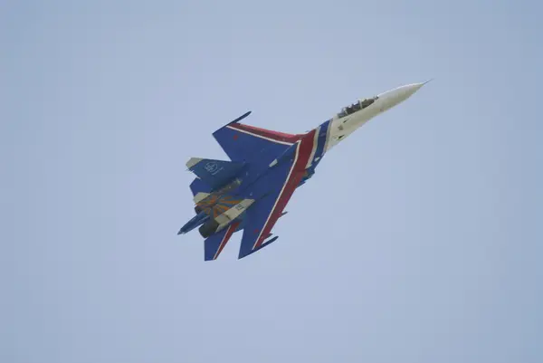 Russian military aircraft — Stock Photo, Image