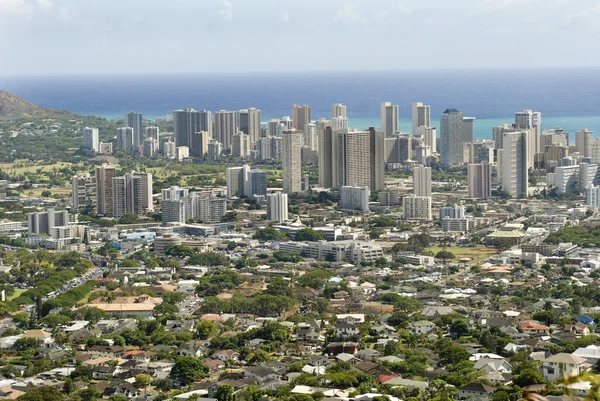 stock image Honalulu Skyline