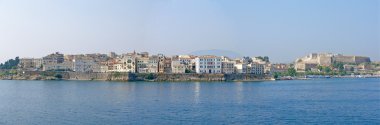 Corfu city clipart