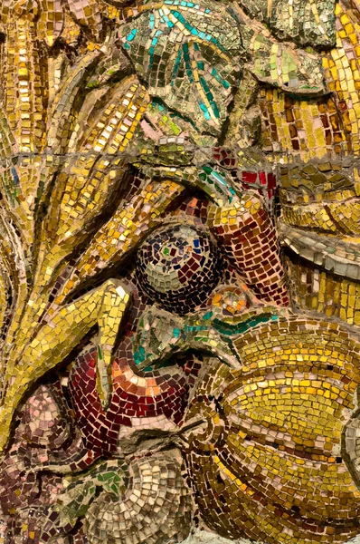 Золотая мозаика — стоковое фото