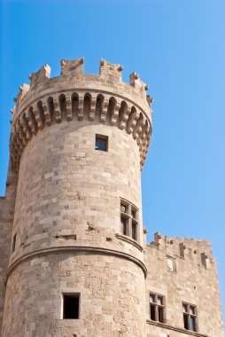 Hospitallers Castle in Rhodes clipart