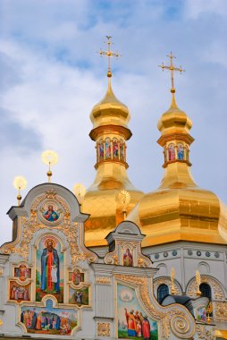 Kiev-Pechersk Lavra monastery in Kiev. Ukraine clipart