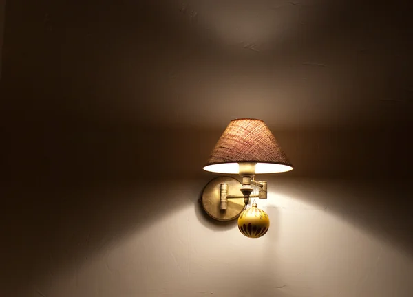 Yumuşak ışık aplik — Stok fotoğraf