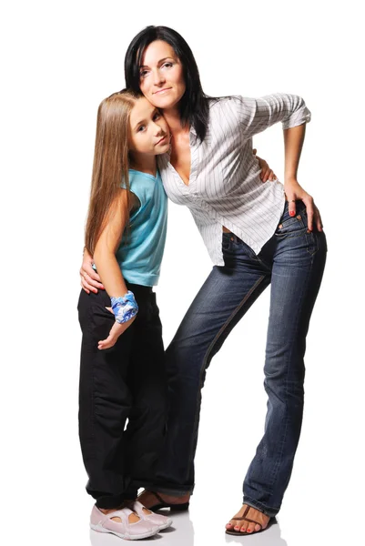 Matka z córką — Zdjęcie stockowe