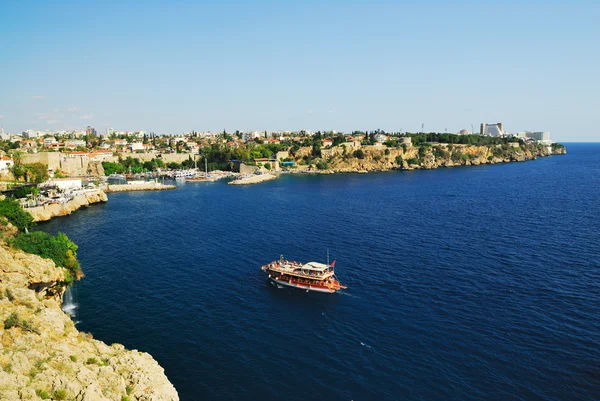 Old harbour in Antalya, Turkey — Stock Photo, Image