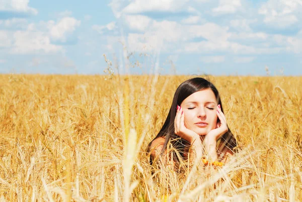 Doğa istirahat kız